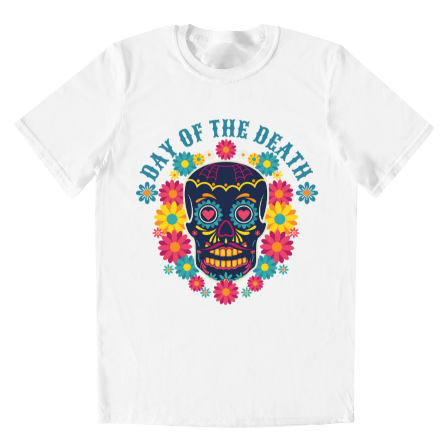 Playera Day of the Death Blanca - Hombre
