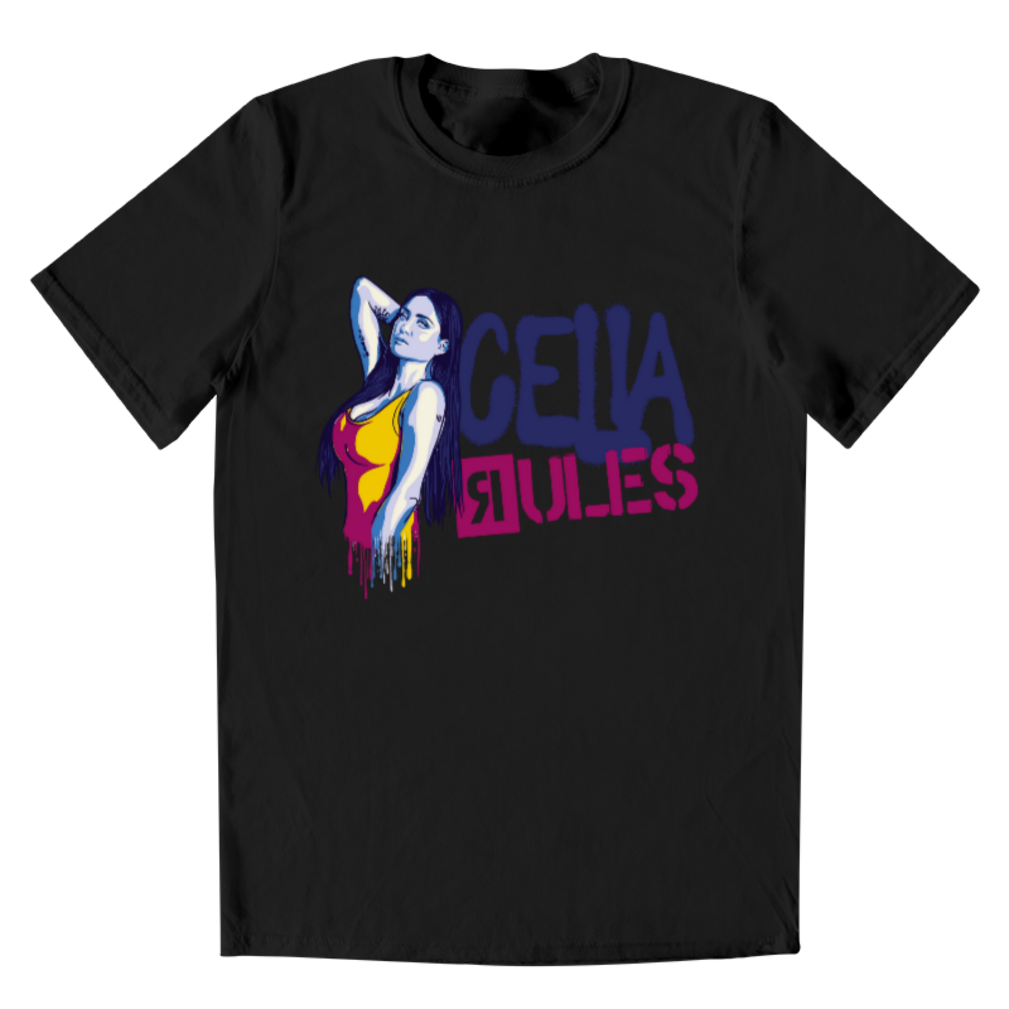 Playera Celia Rules Midnight - Hombre