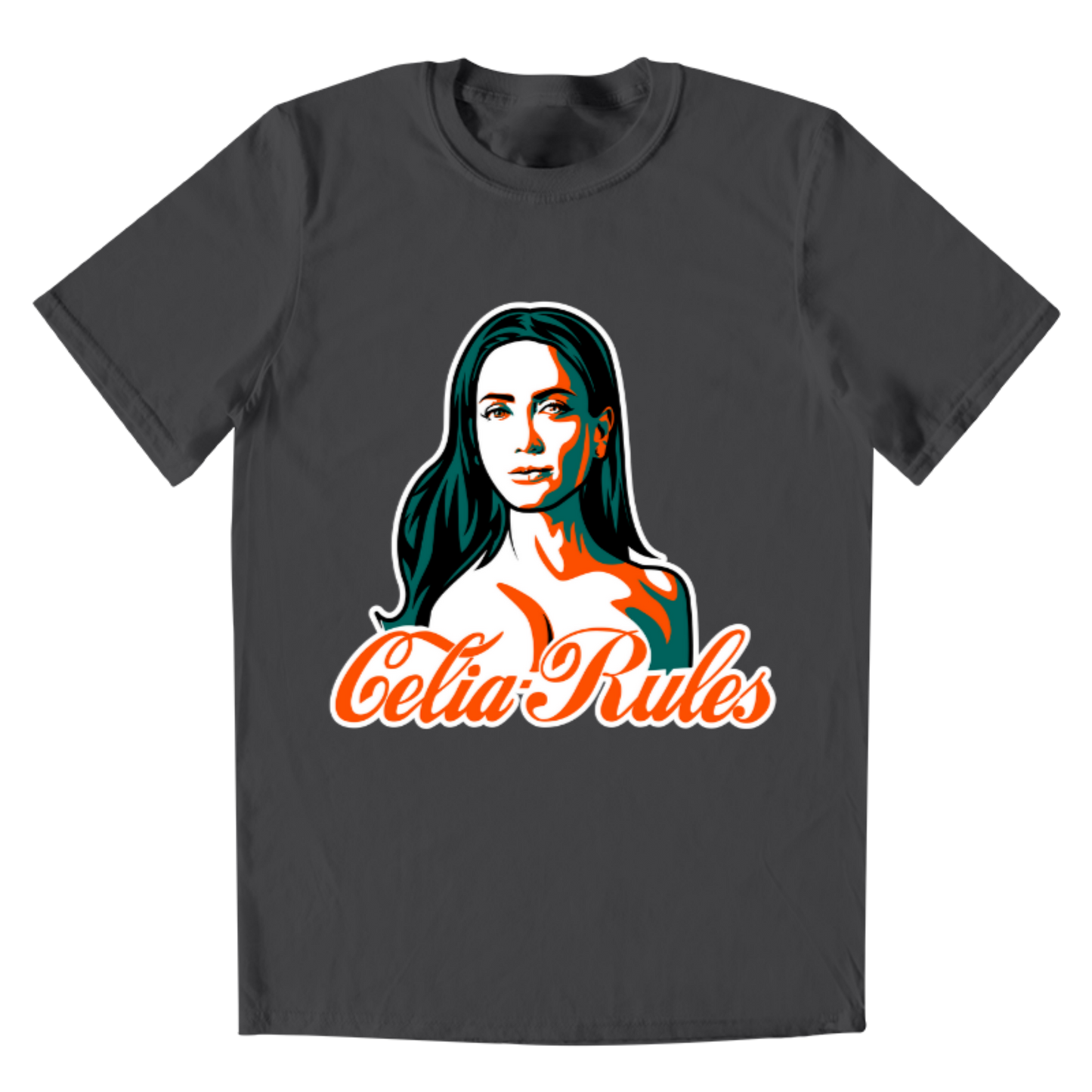 Playera Celia Refresh Naranja - Hombre