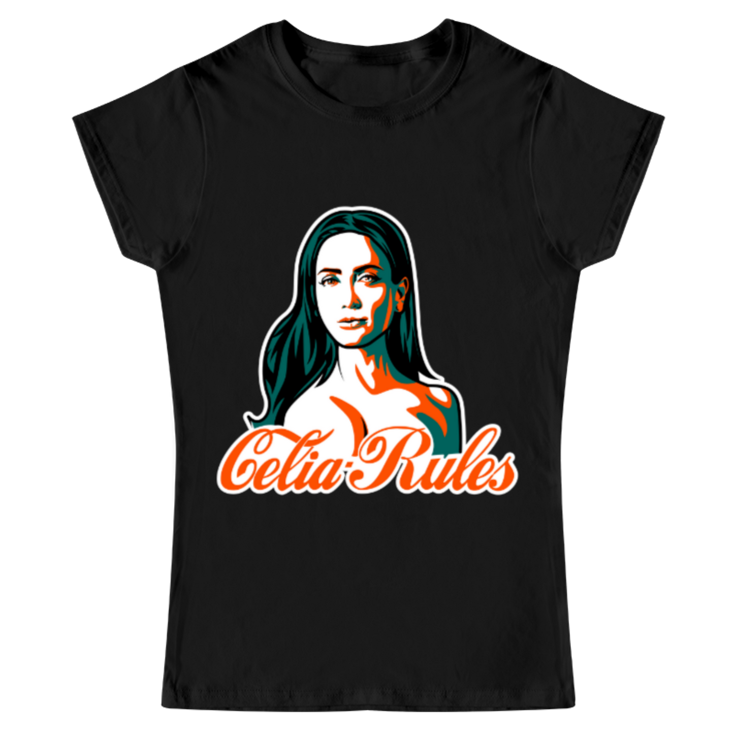 Playera Celia Refresh Naranja - Mujer