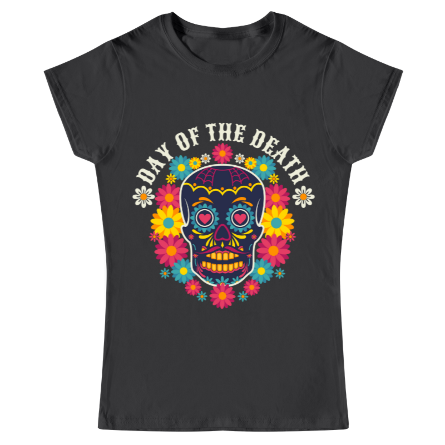 Playera Day of the Death Oscura - Mujer