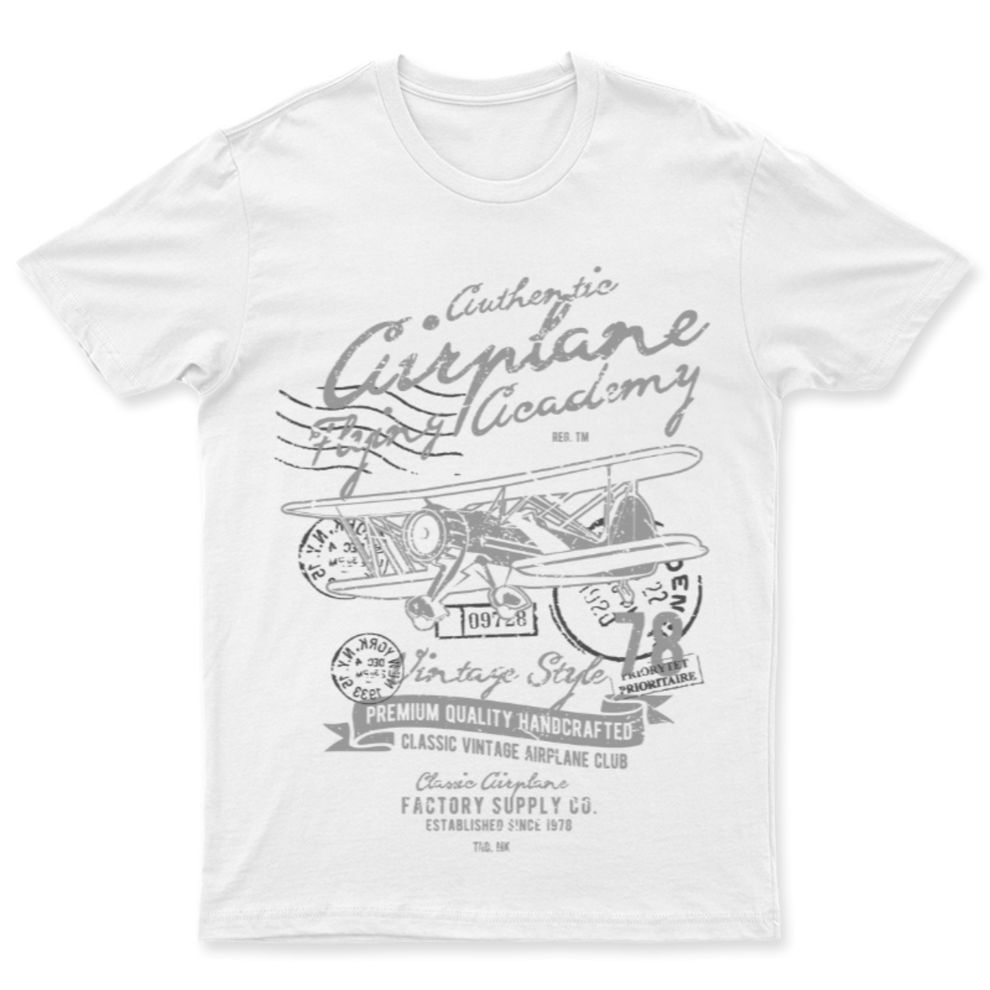 Playera Classic Airplane - Hombre