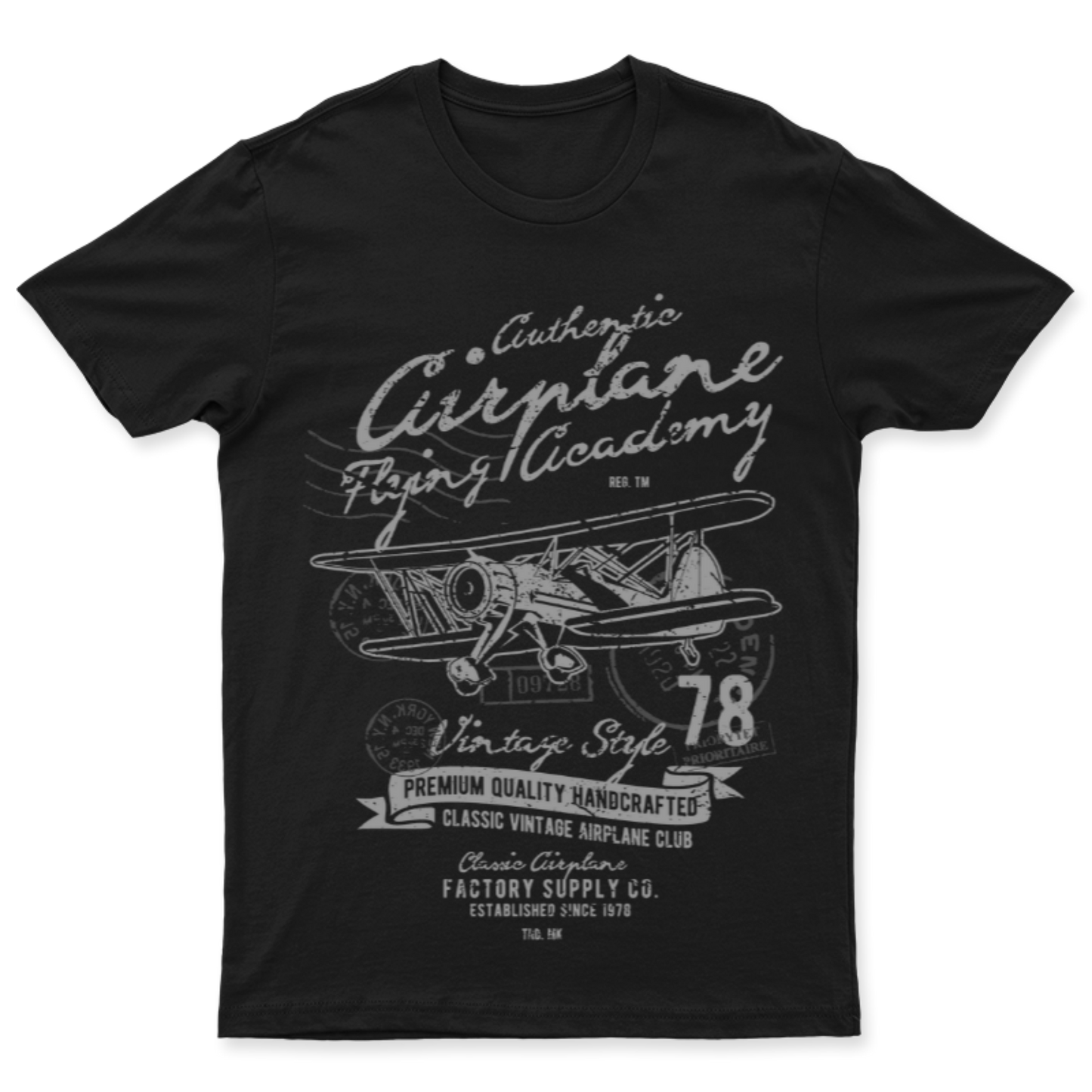 Playera Classic Airplane - Hombre