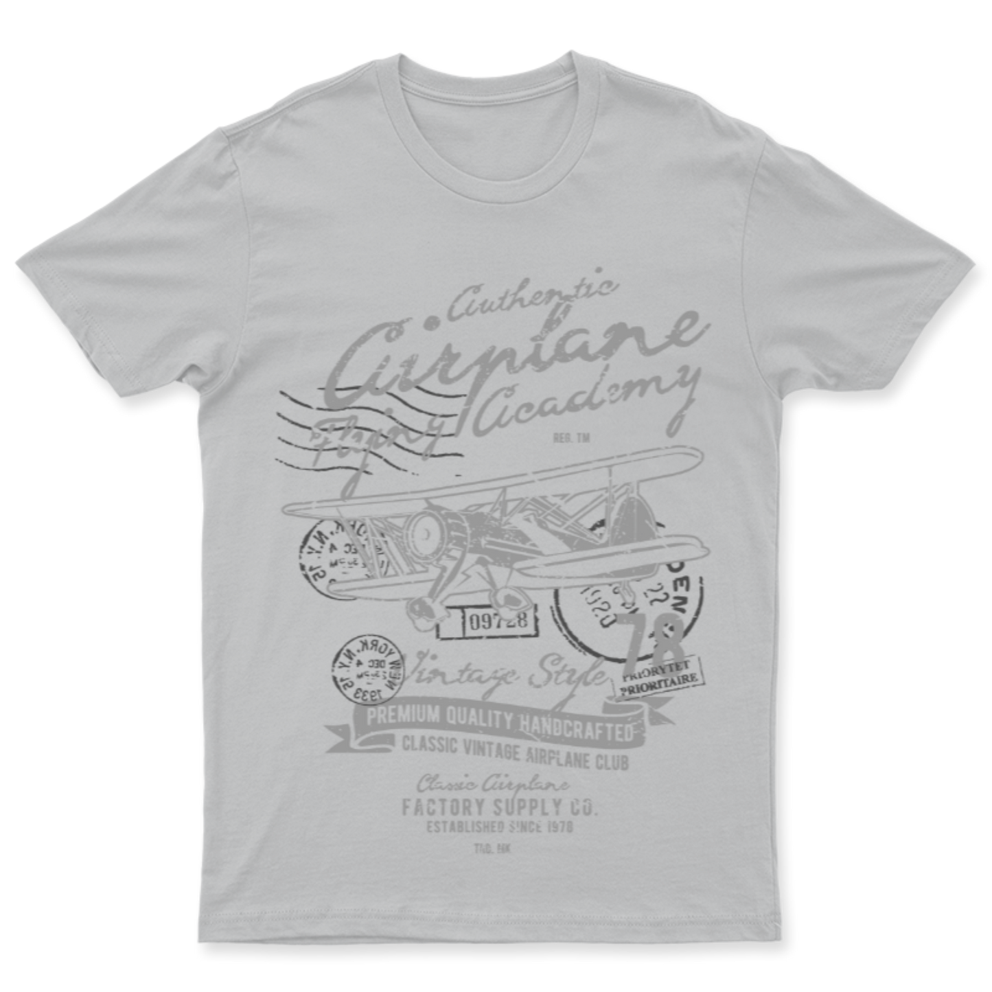 Playera Classic Airplane - Hombre