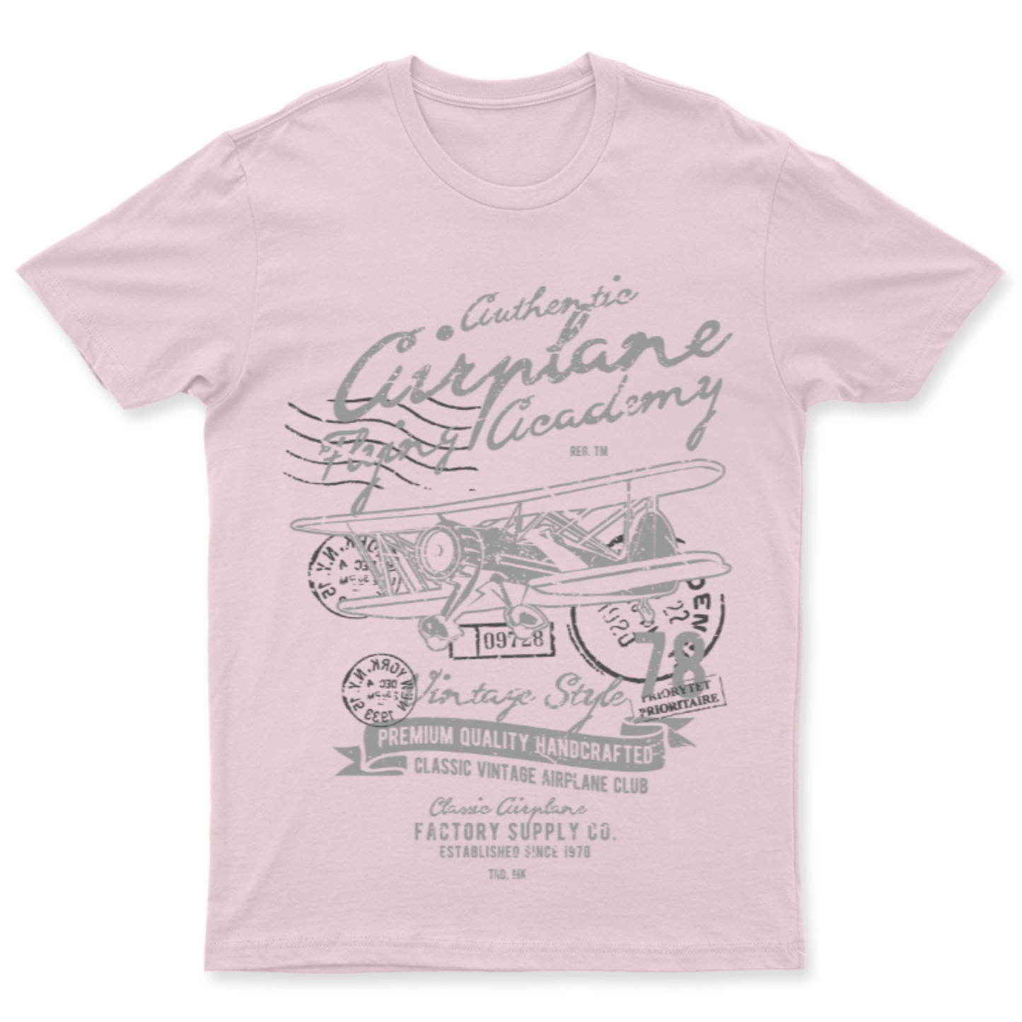 Playera Classic Airplane - Hombre