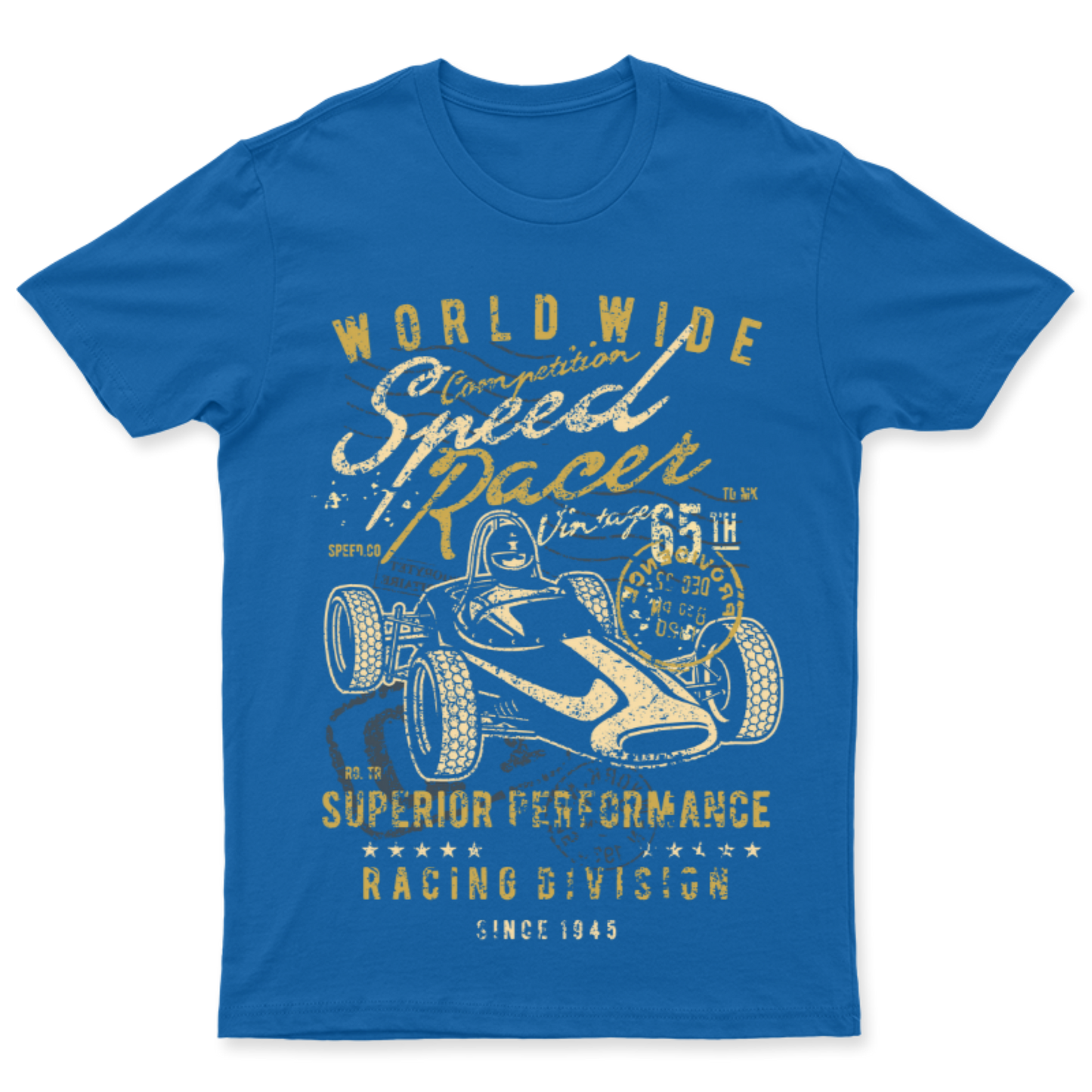 Playera Vintage Speed Racer - Hombre