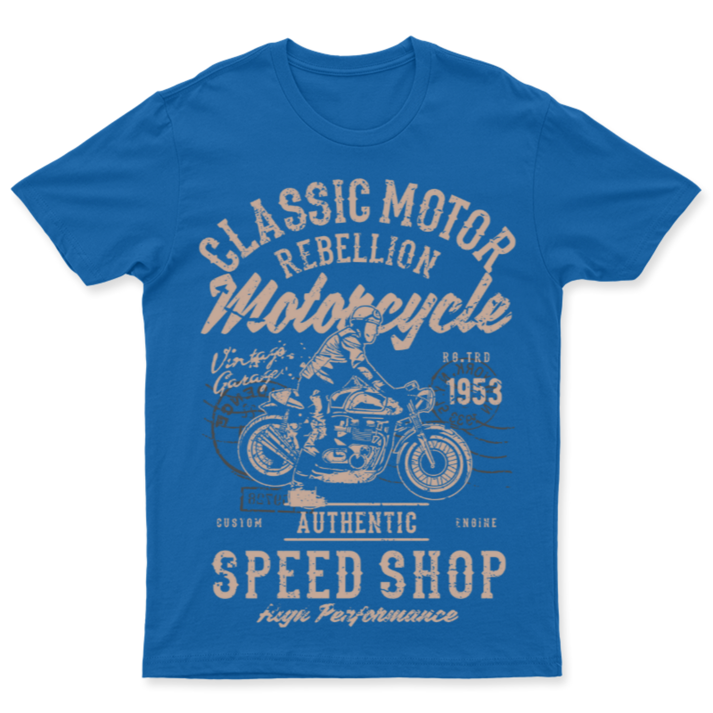 Playera Motor Rebellion - Hombre