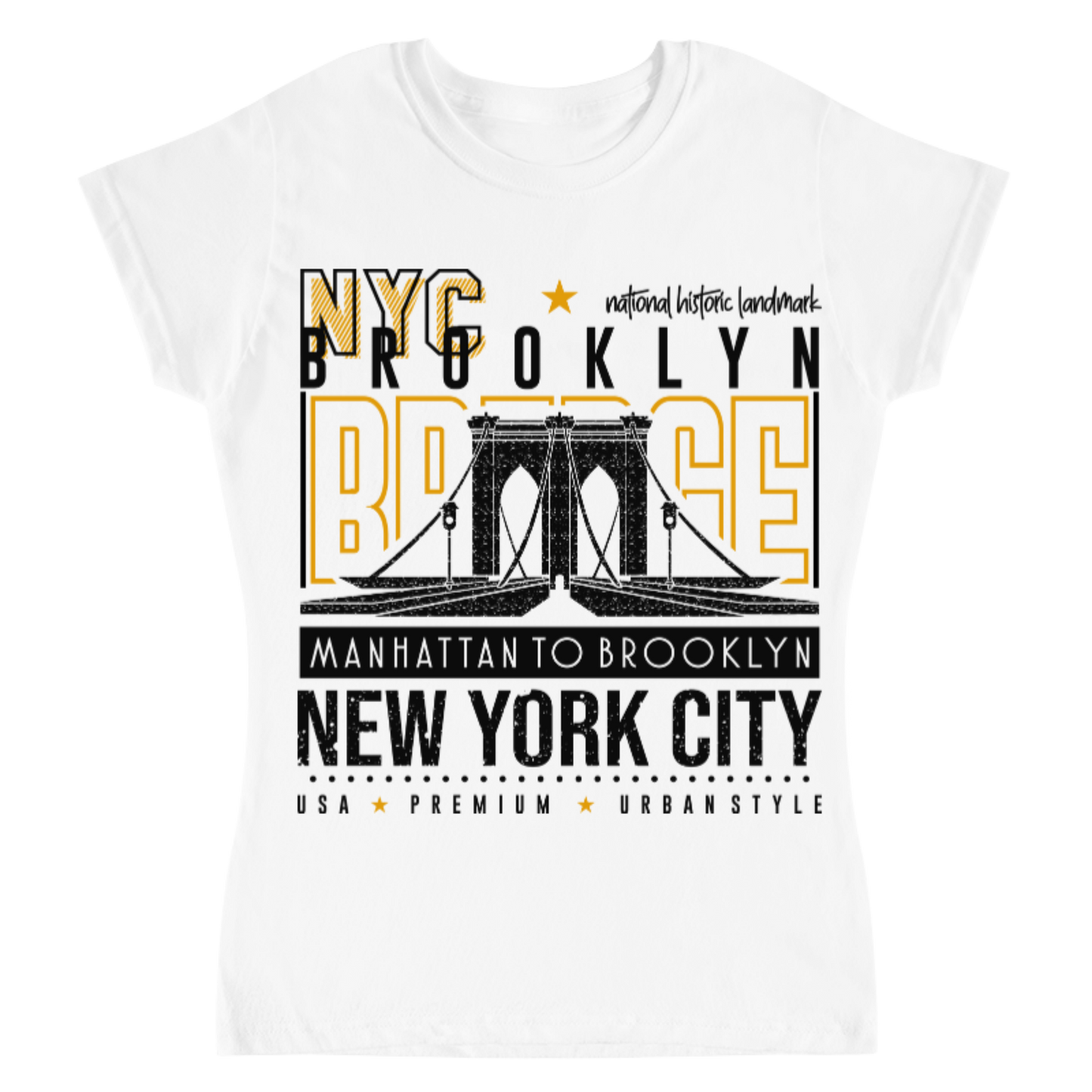 Playera Brooklyn Bridge - Mujer