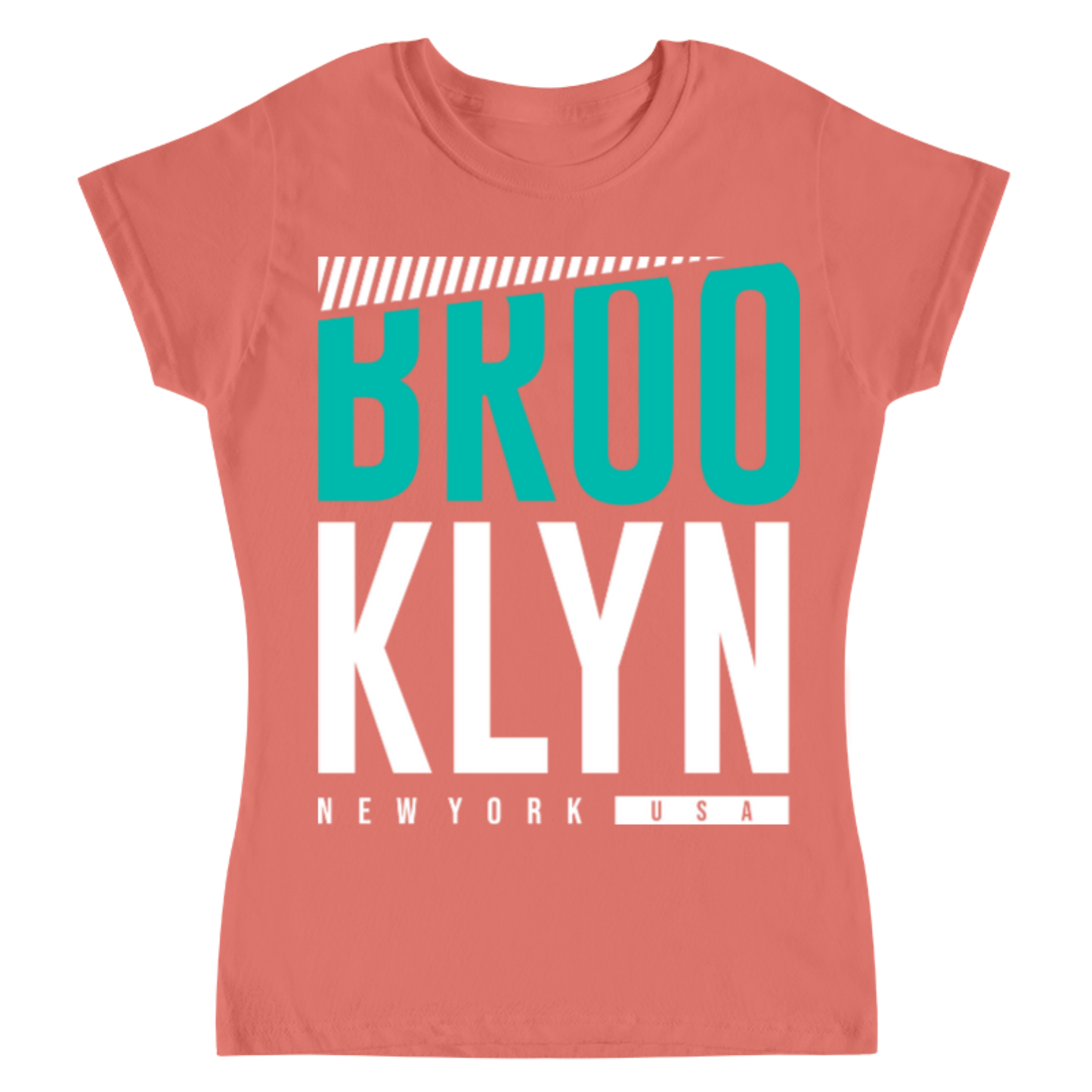 Playera USA BROOKLYN - Mujer