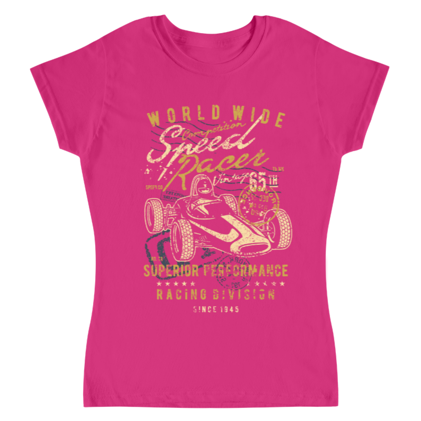 Playera Vintage Speed Racer - Mujer