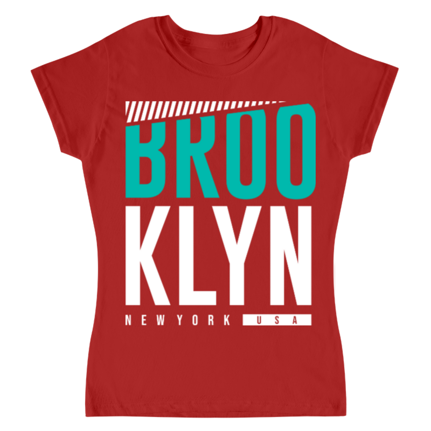 Playera USA BROOKLYN - Mujer
