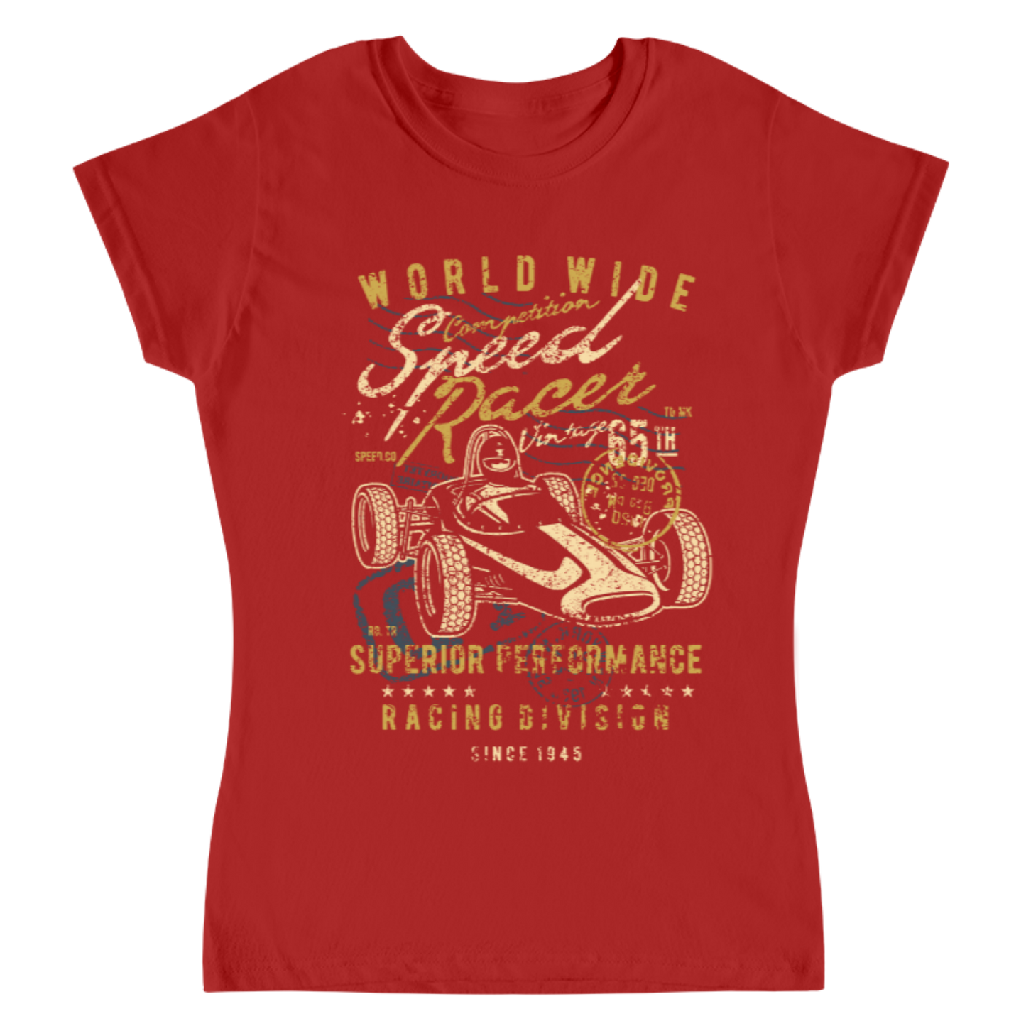 Playera Vintage Speed Racer - Mujer