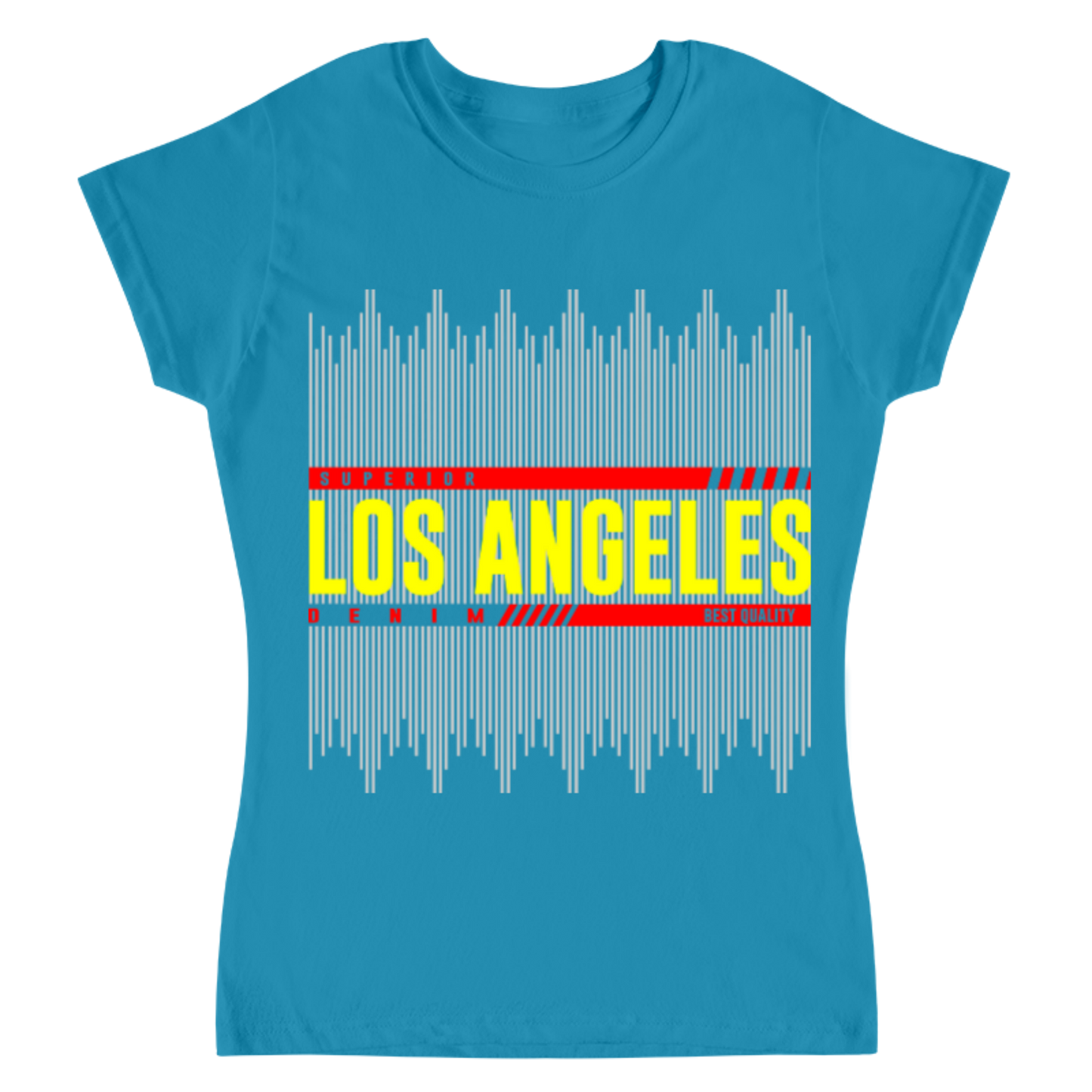 Playera L.A. Stripes - Mujer