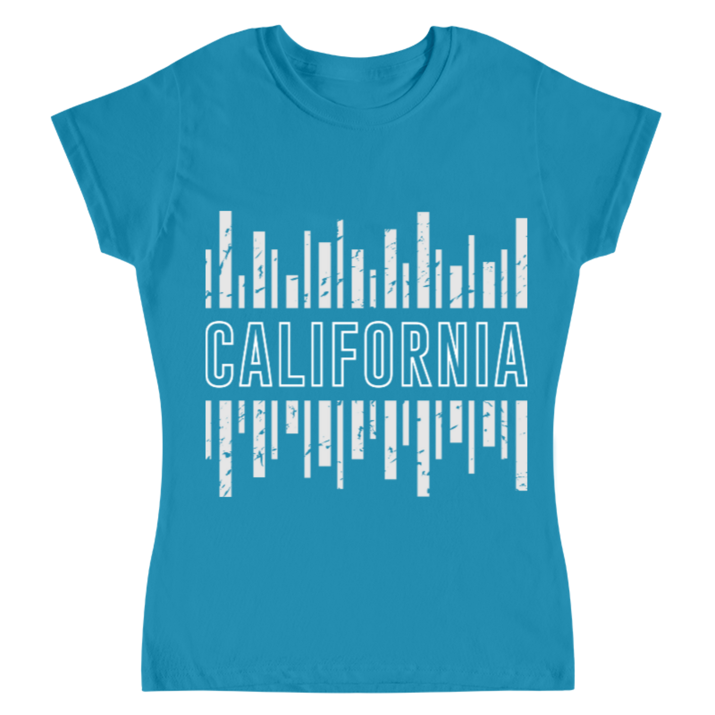 Playera California Stripes - Mujer
