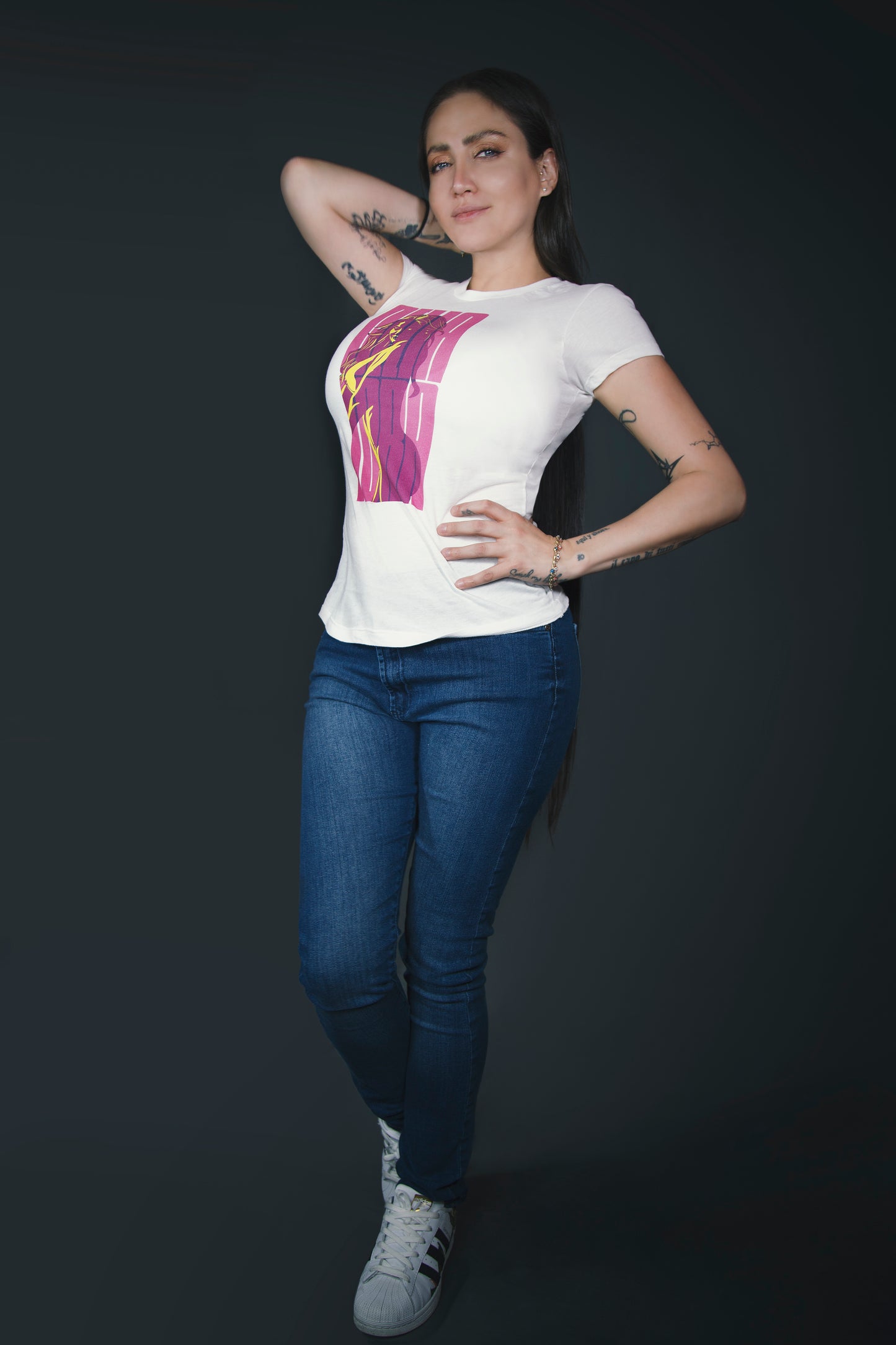 Playera Celia Shade Fucsia - Mujer