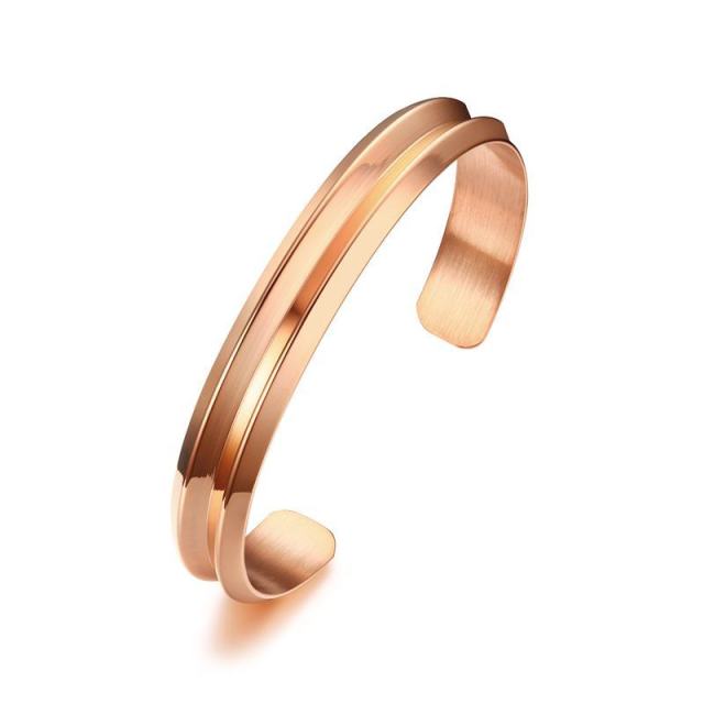 Brazalete de Acero Inoxidable para Hombres.