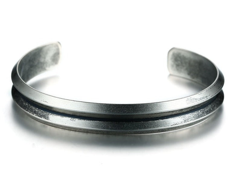 Brazalete de Acero Inoxidable para Hombres.