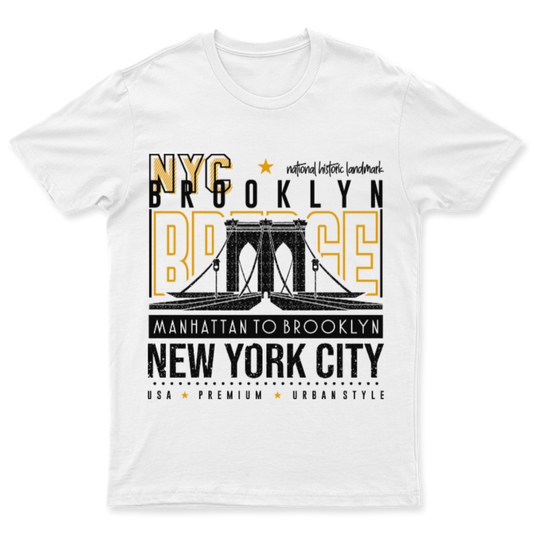 Playera Brooklyn Bridge - Hombre