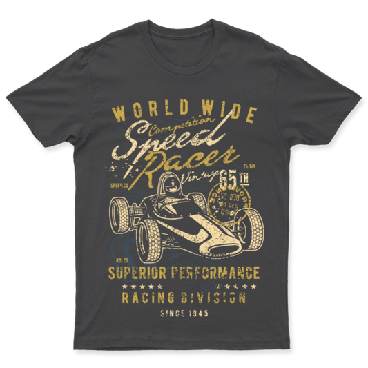 Playera Vintage Speed Racer - Hombre