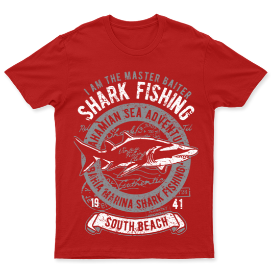 Playera Vintage Shark - Hombre