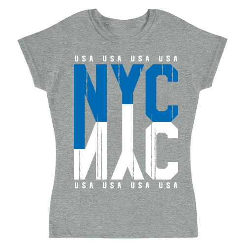 Playera USA NYC - Mujer