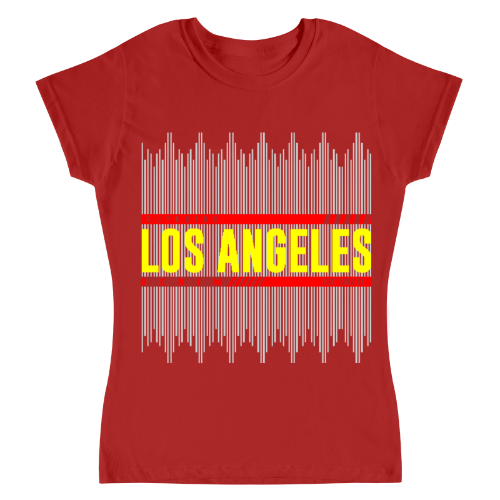 Playera L.A. Stripes - Mujer