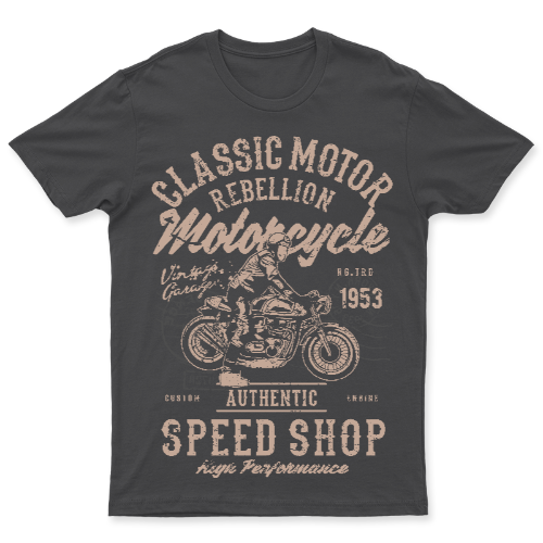 Playera Motor Rebellion - Hombre