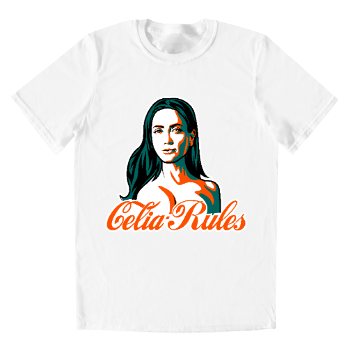 Playera Celia Refresh Naranja - Hombre