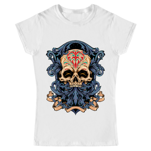 Playera Skull - Mujer