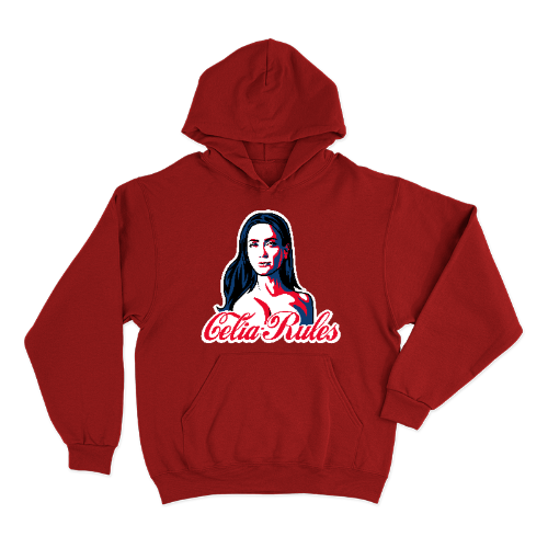 Sudadera Celia Refresh Carmesí - Unisex