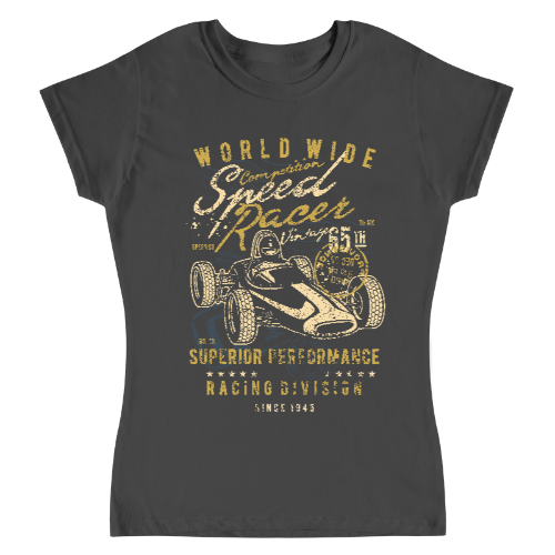 Playera Vintage Speed Racer - Mujer
